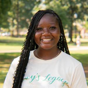 Aniah, Lucy's Legacy peer mentor