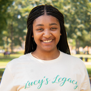 Rebecca, Lucy's Legacy peer mentor