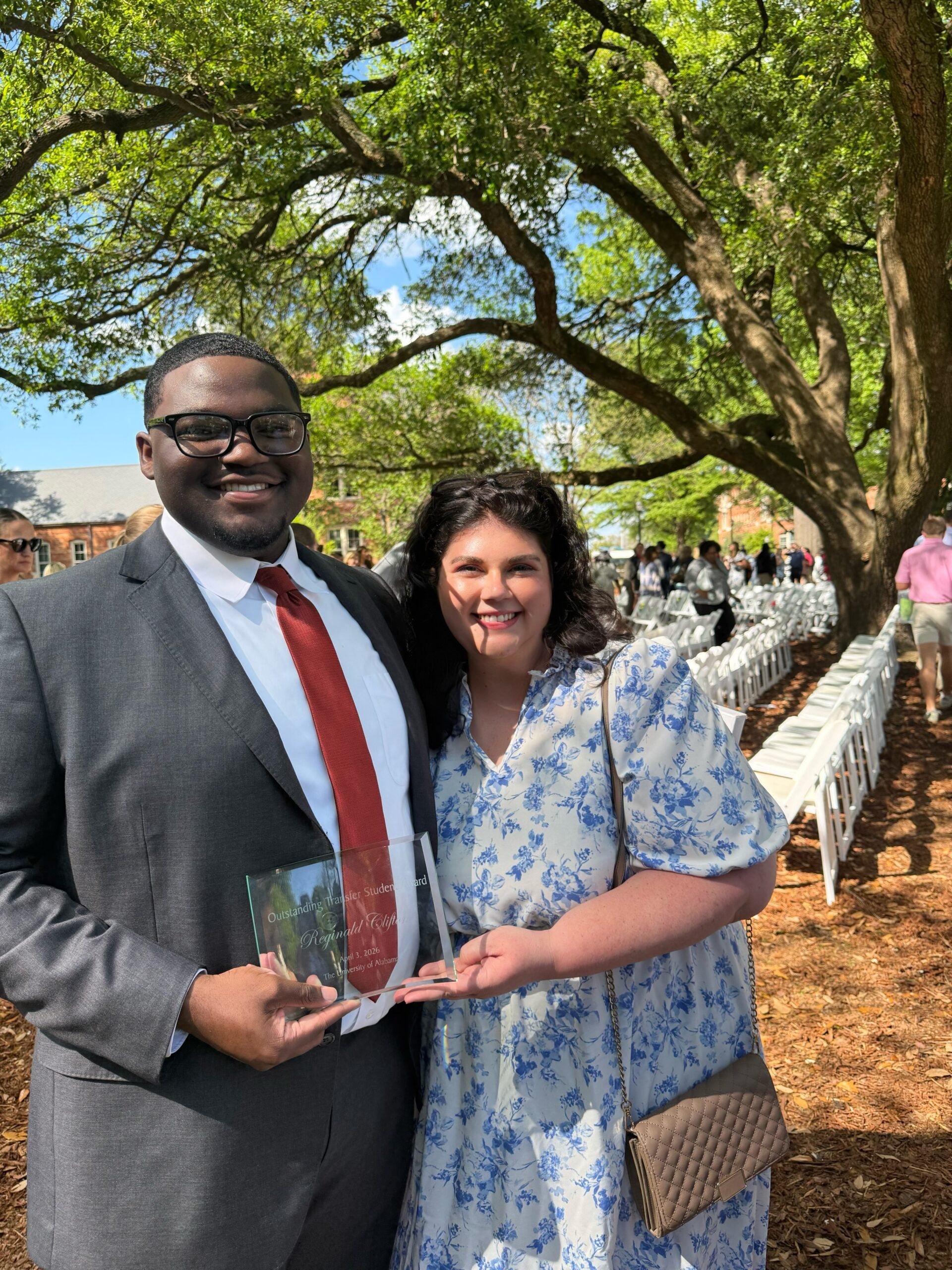 Outstanding Transfer Student Award-Reginald Clifton